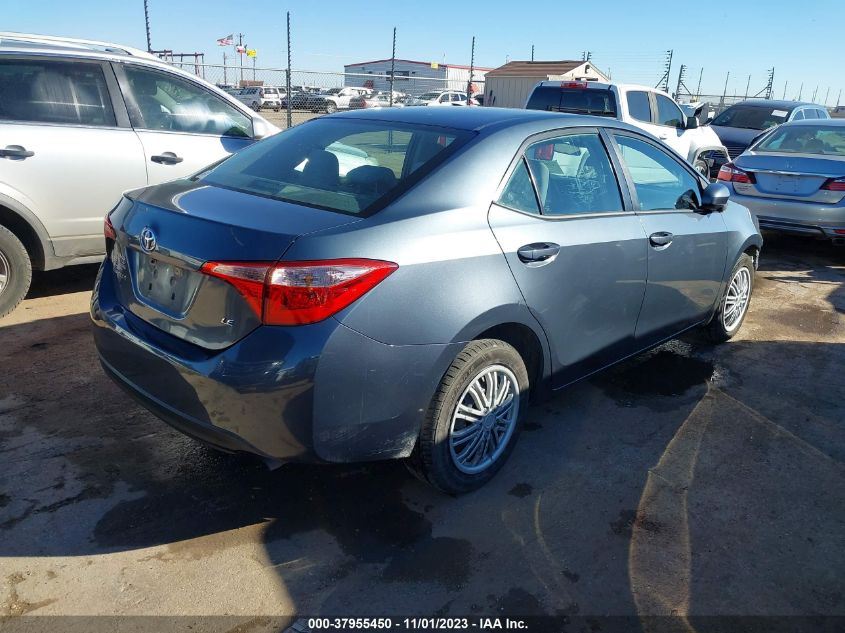 2017 Toyota Corolla Le VIN: 5YFBURHE4HP658455 Lot: 37955450