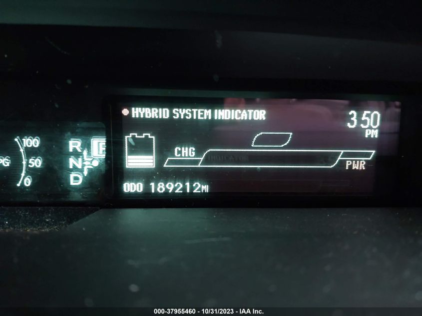 2010 Toyota Prius Iii VIN: JTDKN3DUXA1265903 Lot: 37955460