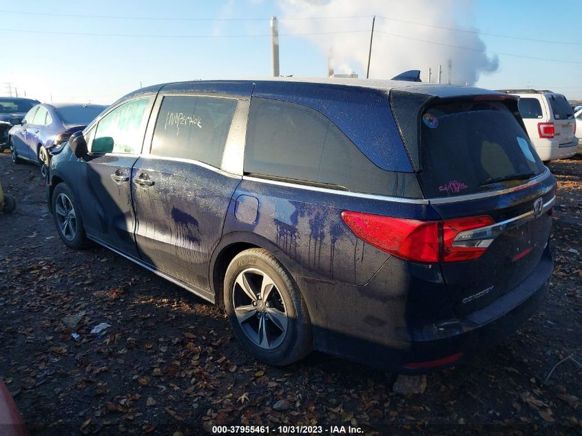 2019 Honda Odyssey Touring VIN: 5FNRL6H87KB069977 Lot: 37955461