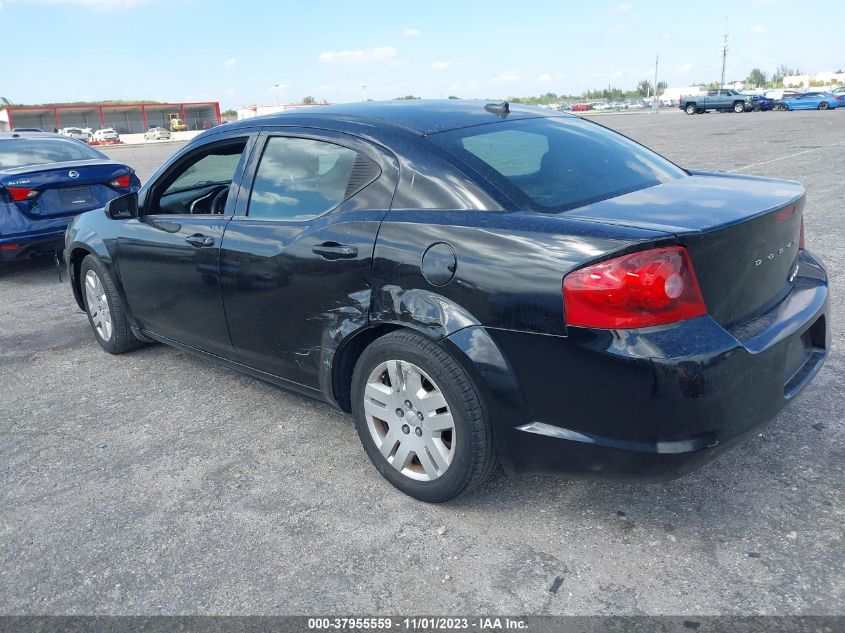 2012 Dodge Avenger Se VIN: 1C3CDZAB1CN198816 Lot: 37955559