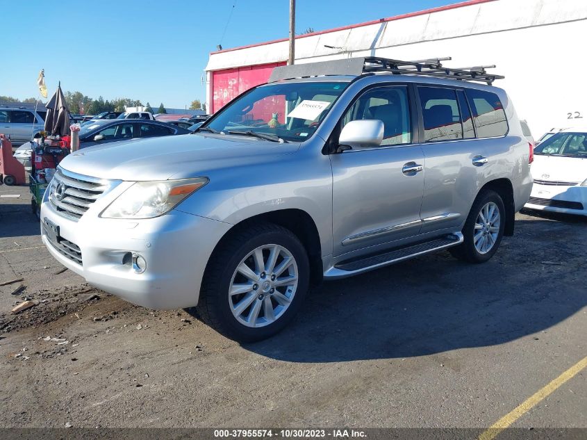 2009 Lexus Lx 570 VIN: JTJHY00W894019818 Lot: 37955574