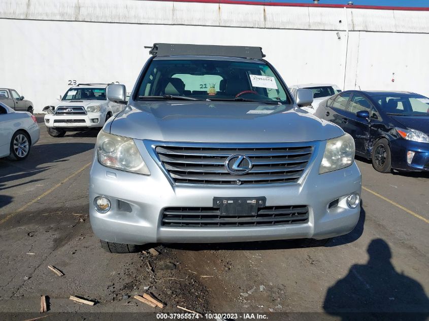 2009 Lexus Lx 570 VIN: JTJHY00W894019818 Lot: 37955574