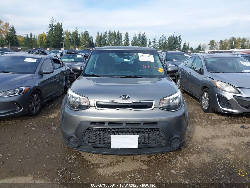 2015 Kia Soul + VIN: KNDJP3A55F7116497 Lot: 37955591