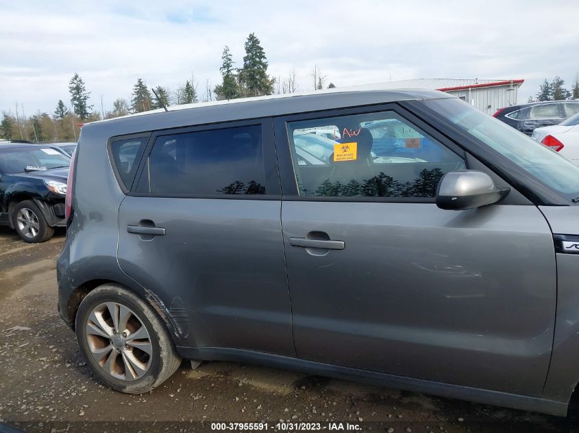 2015 Kia Soul + VIN: KNDJP3A55F7116497 Lot: 37955591