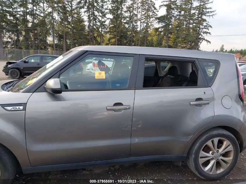 2015 Kia Soul + VIN: KNDJP3A55F7116497 Lot: 37955591