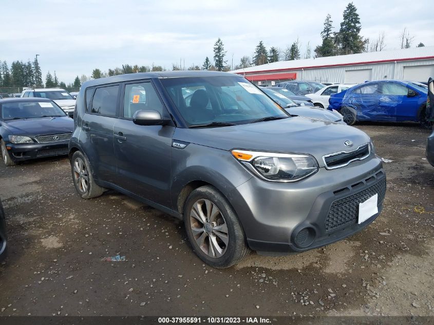 2015 Kia Soul + VIN: KNDJP3A55F7116497 Lot: 37955591