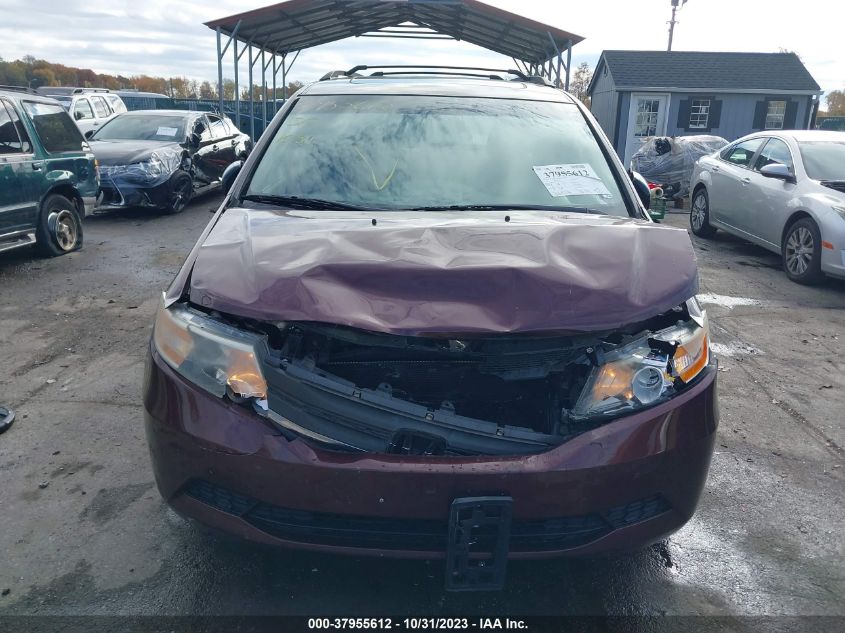 2011 Honda Odyssey Ex-L VIN: 5FNRL5H63BB016640 Lot: 37955612