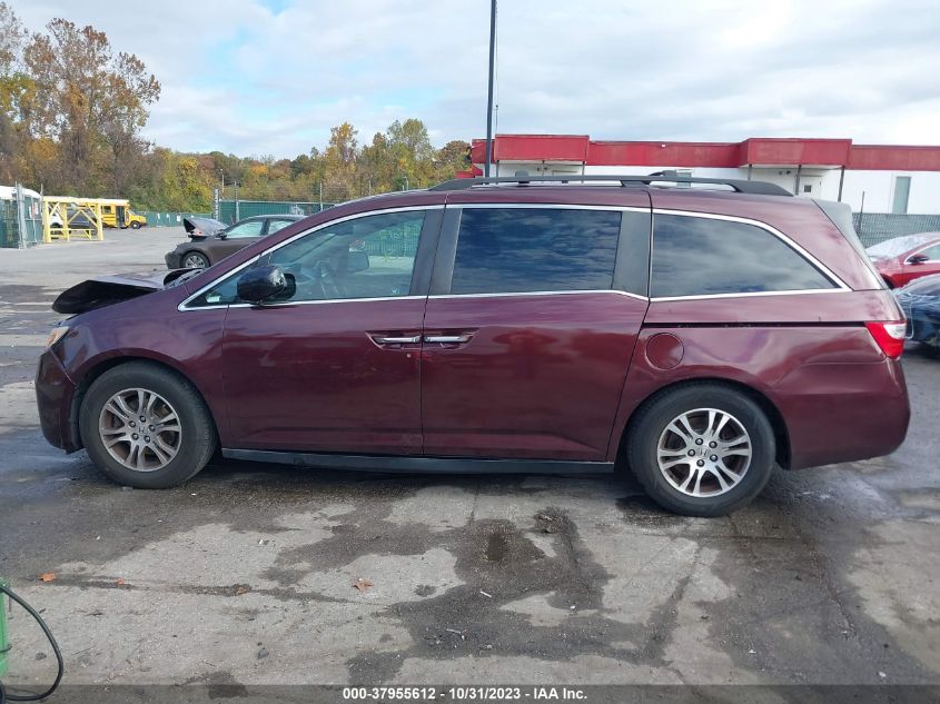 2011 Honda Odyssey Ex-L VIN: 5FNRL5H63BB016640 Lot: 37955612