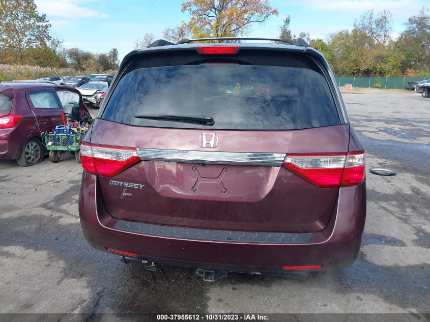 2011 Honda Odyssey Ex-L VIN: 5FNRL5H63BB016640 Lot: 37955612