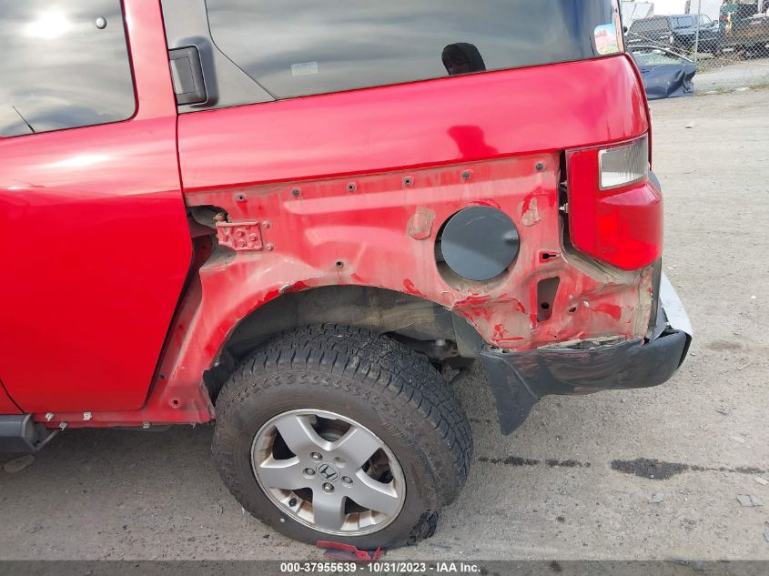 2005 Honda Element Ex VIN: 5J6YH286X5L002774 Lot: 37955639