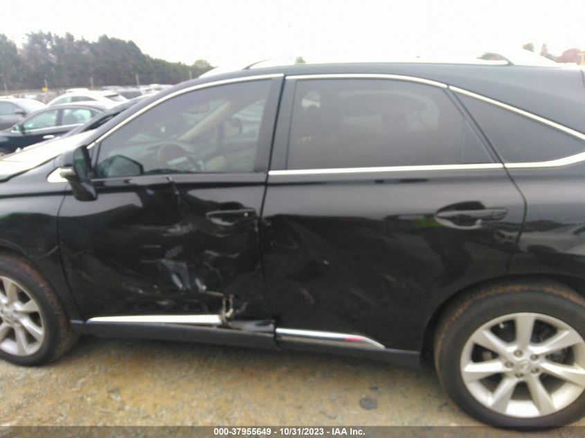 2012 Lexus Rx 350 VIN: 2T2ZK1BAXCC068292 Lot: 37955649