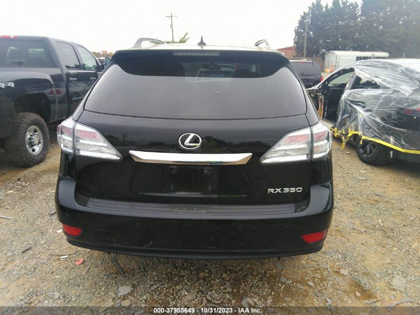 2012 Lexus Rx 350 VIN: 2T2ZK1BAXCC068292 Lot: 37955649