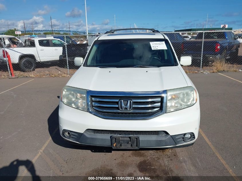 2012 Honda Pilot Touring VIN: 5FNYF3H92CB008242 Lot: 37955659