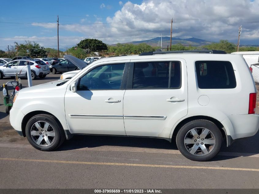 2012 Honda Pilot Touring VIN: 5FNYF3H92CB008242 Lot: 37955659