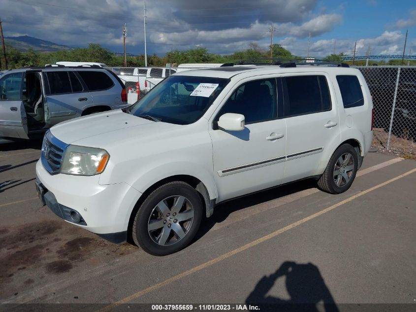 2012 Honda Pilot Touring VIN: 5FNYF3H92CB008242 Lot: 37955659