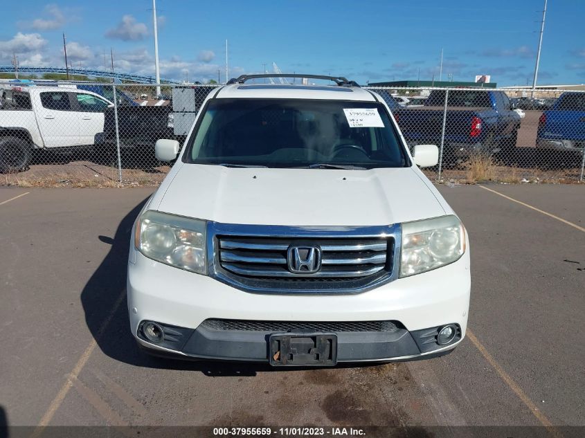 2012 Honda Pilot Touring VIN: 5FNYF3H92CB008242 Lot: 37955659