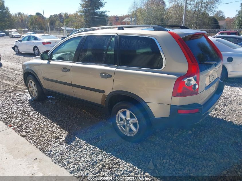 2003 Volvo Xc90 2.5L Turbo VIN: YV1CM59H831003860 Lot: 37955854