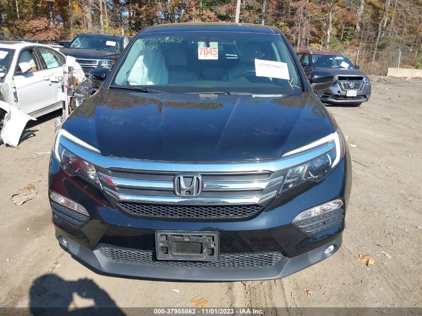 2017 Honda Pilot Ex-L VIN: 5FNYF6H54HB047503 Lot: 37955862