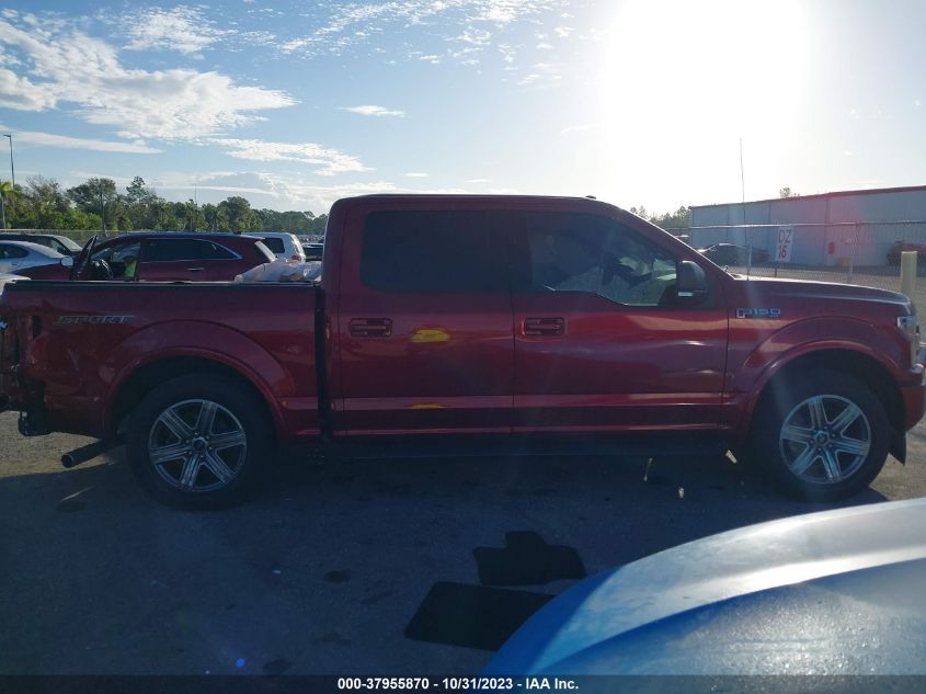 2018 Ford F-150 Xlt VIN: 1FTEW1C51JFD02185 Lot: 37955870