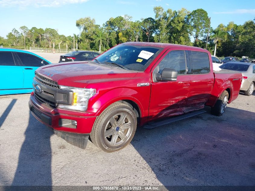 2018 Ford F-150 Xlt VIN: 1FTEW1C51JFD02185 Lot: 37955870