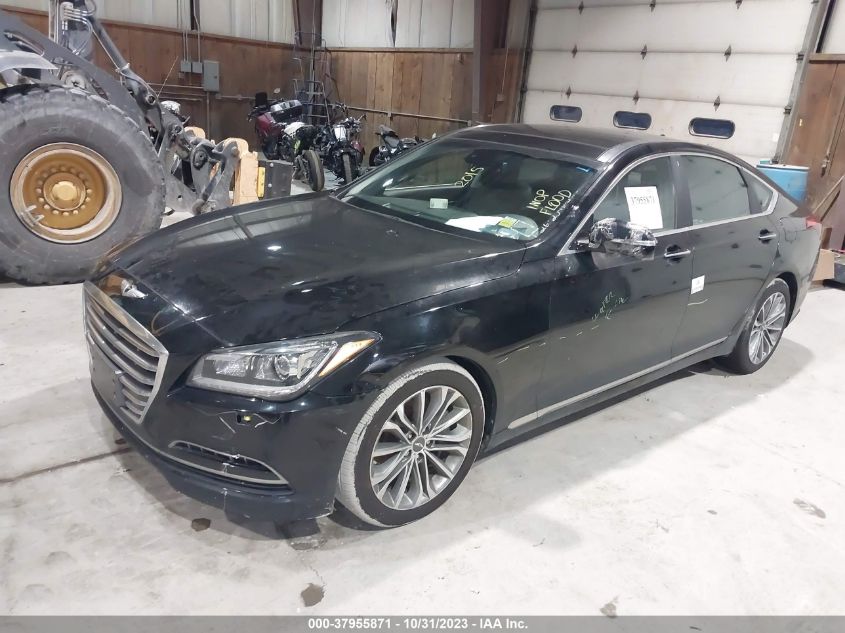 2015 Hyundai Genesis 3.8 VIN: KMHGN4JE0FU095416 Lot: 37955871