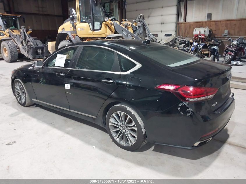 2015 Hyundai Genesis 3.8 VIN: KMHGN4JE0FU095416 Lot: 37955871