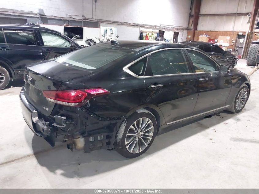 2015 Hyundai Genesis 3.8 VIN: KMHGN4JE0FU095416 Lot: 37955871