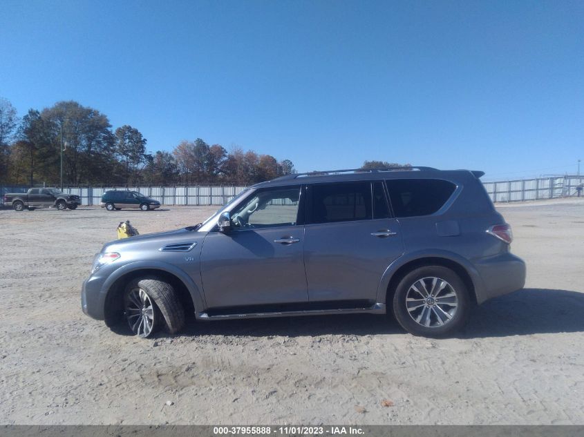 2019 Nissan Armada Sl VIN: JN8AY2NC8KX510719 Lot: 37955888