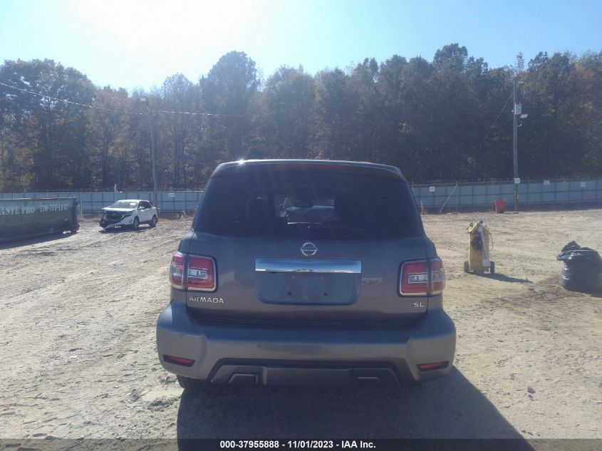 2019 Nissan Armada Sl VIN: JN8AY2NC8KX510719 Lot: 37955888