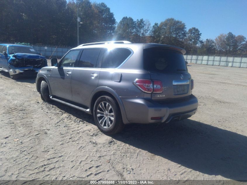 2019 Nissan Armada Sl VIN: JN8AY2NC8KX510719 Lot: 37955888