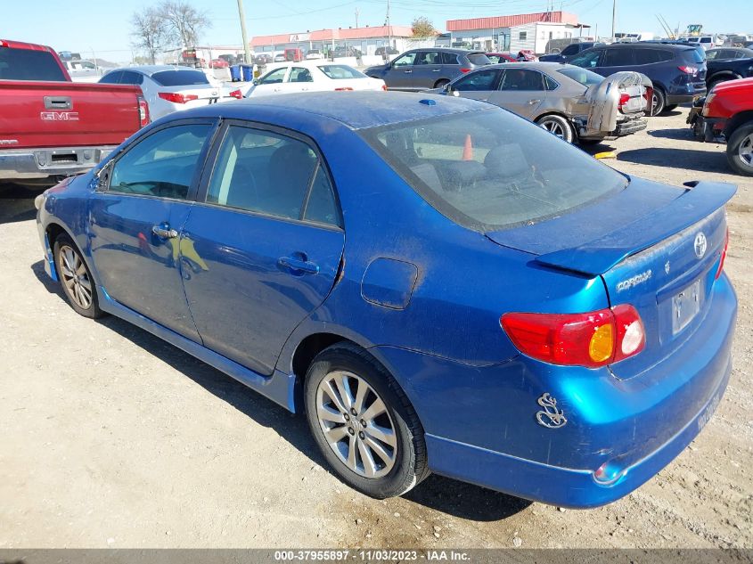 2009 Toyota Corolla VIN: 1NXBU40E99Z045990 Lot: 37955897