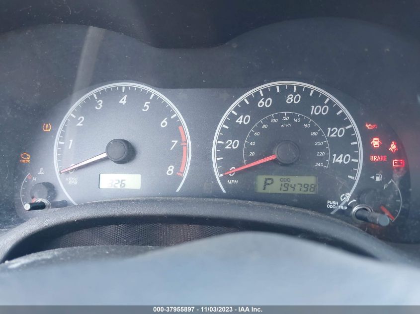 2009 Toyota Corolla VIN: 1NXBU40E99Z045990 Lot: 37955897