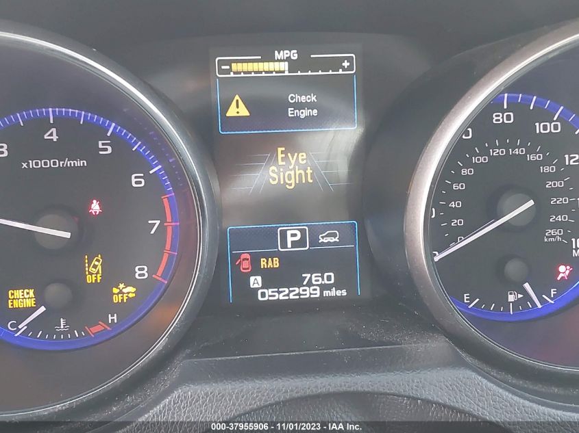 2018 Subaru Outback 3.6R Touring VIN: 4S4BSETC2J3262815 Lot: 37955906