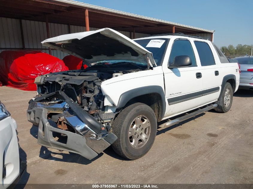 2004 Chevrolet Avalanche Z66 VIN: 3GNEC12T74G212882 Lot: 37955967