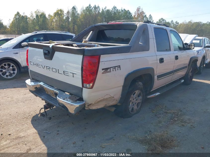 2004 Chevrolet Avalanche Z66 VIN: 3GNEC12T74G212882 Lot: 37955967