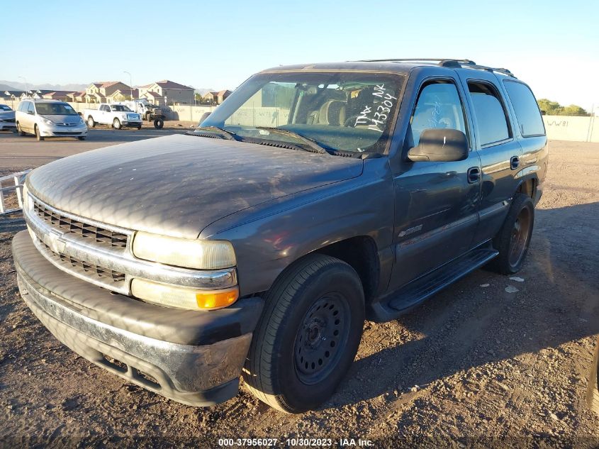 2002 Chevrolet Tahoe Ls VIN: 1GNEC13V92R143304 Lot: 37956027