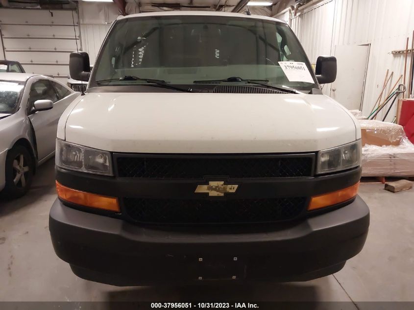 2020 Chevrolet Express Cargo Rwd 2500 Regular VIN: 1GCWGAFP9L1264445 Lot: 37956051