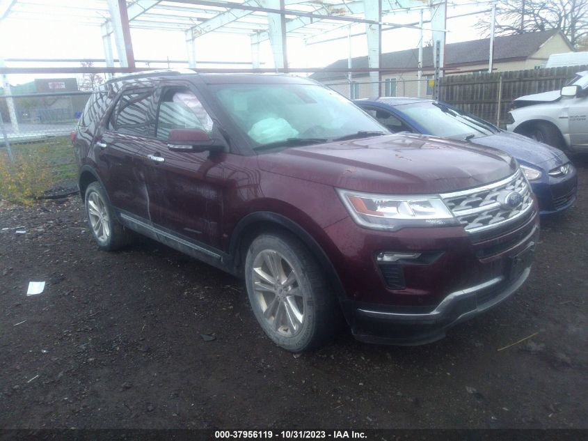 1FM5K8F8XKGA54195 2019 Ford Explorer Limited