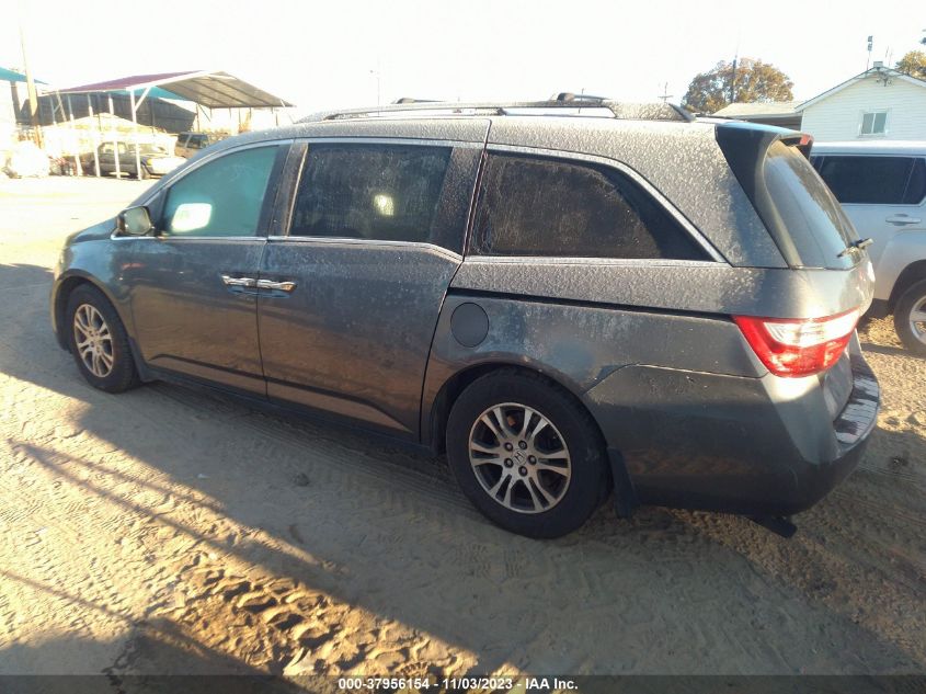 2011 Honda Odyssey Ex-L VIN: 5FNRL5H63BB009591 Lot: 37956154