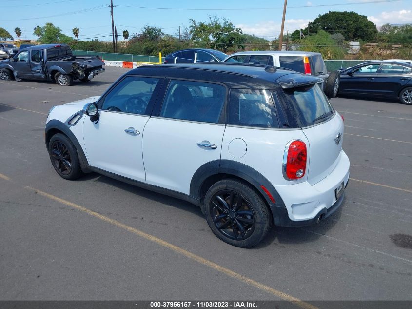 2012 Mini Cooper S Countryman S VIN: WMWZC3C51CWL84022 Lot: 37956157