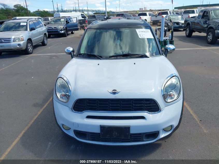 2012 Mini Cooper S Countryman S VIN: WMWZC3C51CWL84022 Lot: 37956157