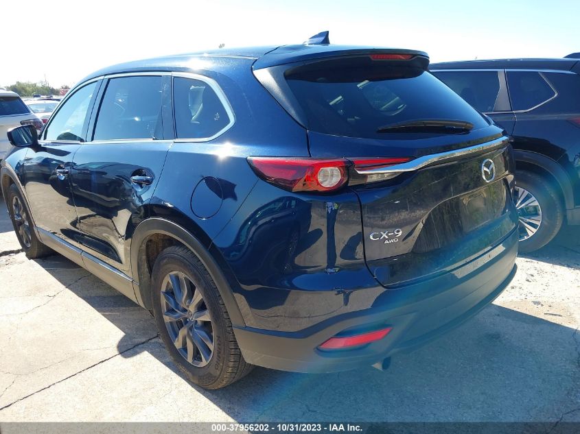 2022 Mazda Cx-9 Touring VIN: JM3TCBCY4N0607762 Lot: 37956202