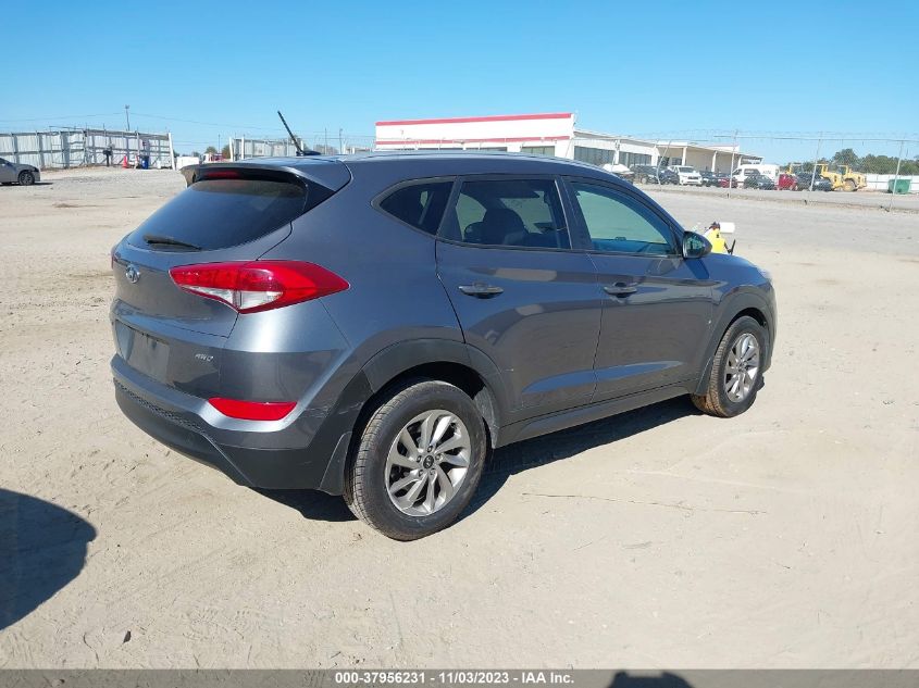 2016 Hyundai Tucson Se VIN: KM8J3CA41GU243247 Lot: 37956231