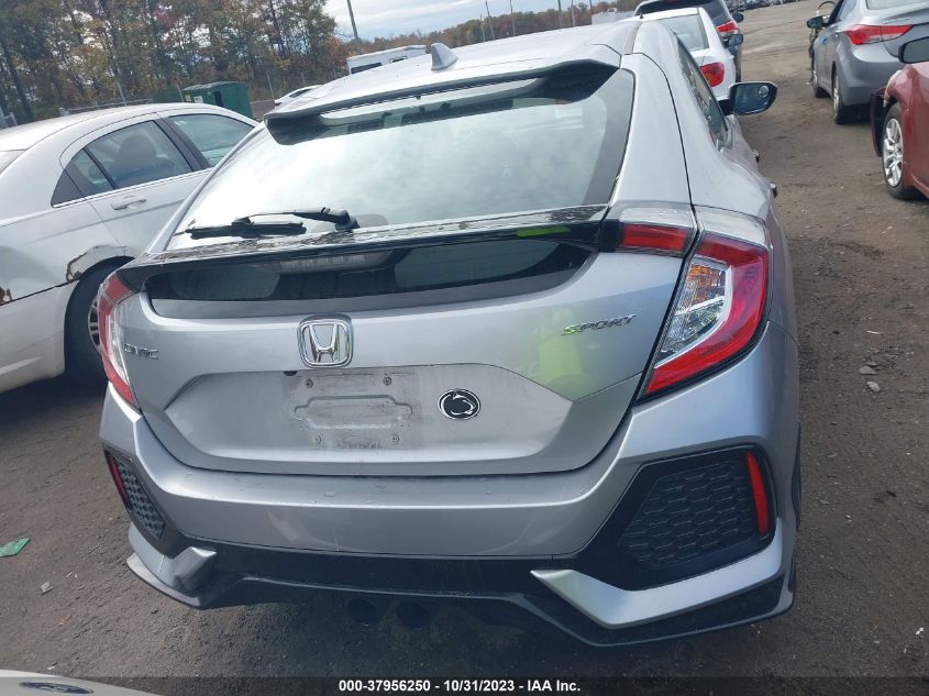 2018 Honda Civic Hatchback Sport VIN: SHHFK7H47JU419176 Lot: 37956250