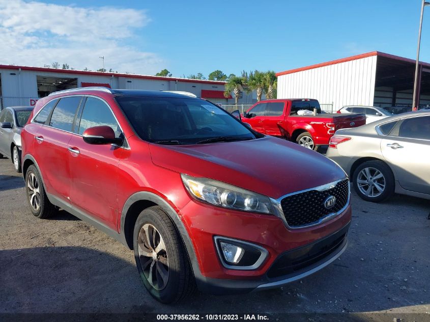 2016 Kia Sorento 2.0T Ex VIN: 5XYPH4A17GG114880 Lot: 37956262