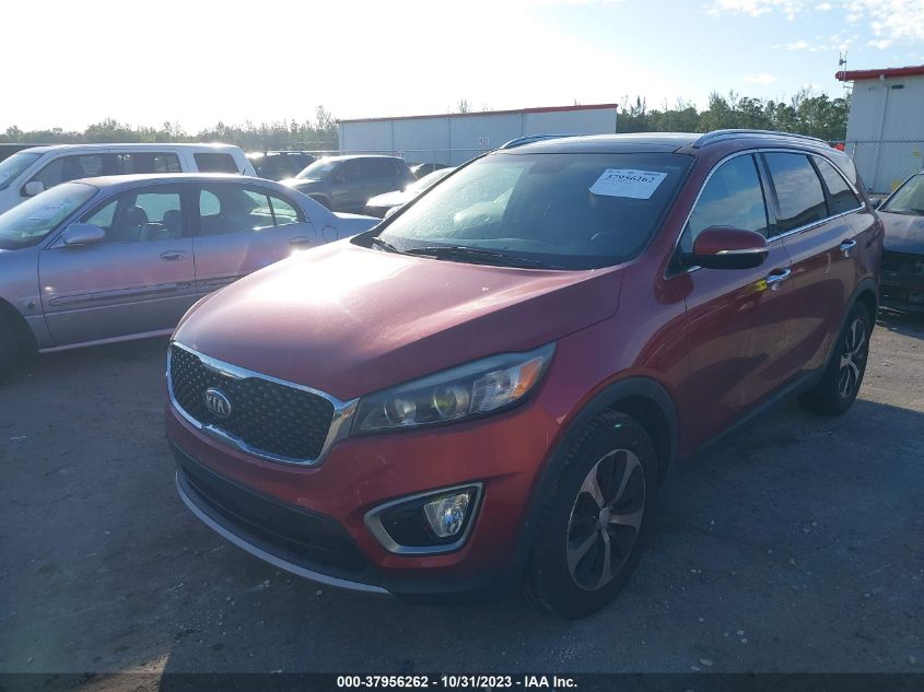 2016 Kia Sorento 2.0T Ex VIN: 5XYPH4A17GG114880 Lot: 37956262