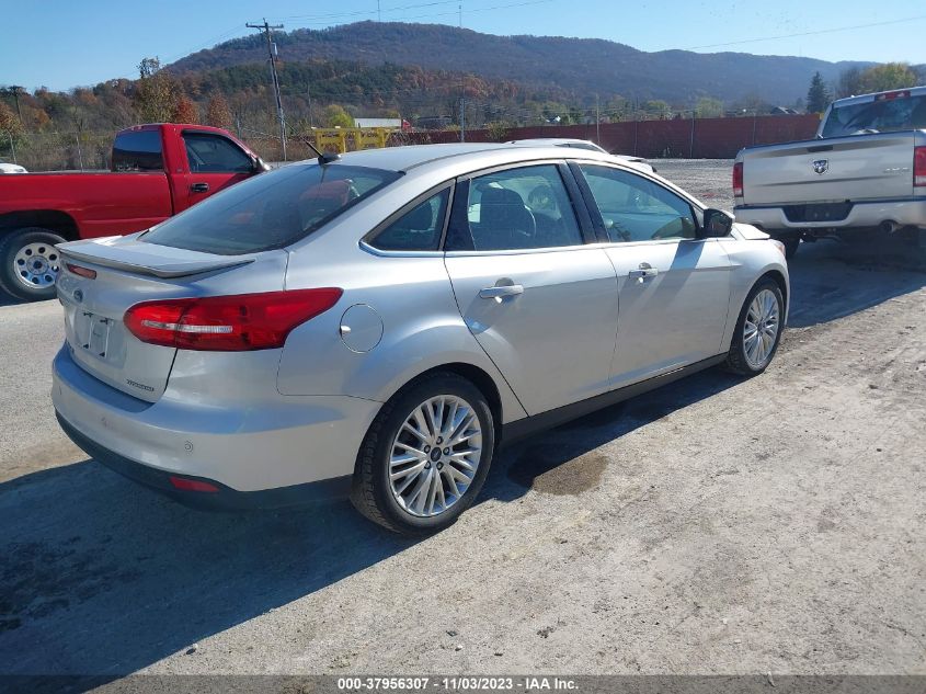 2017 Ford Focus Titanium VIN: 1FADP3J22HL264089 Lot: 37956307