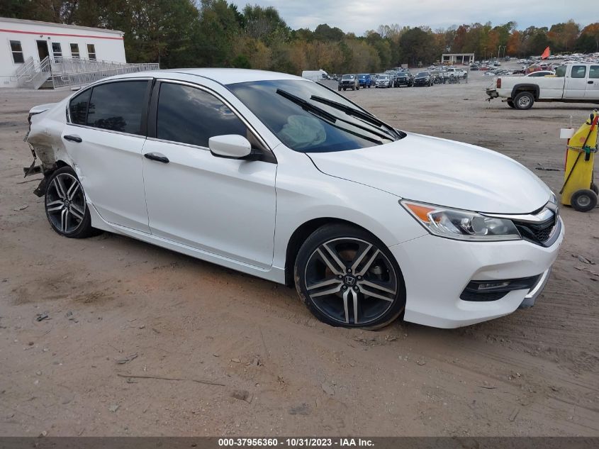 2017 Honda Accord Sport Se VIN: 1HGCR2F18HA030546 Lot: 37956360