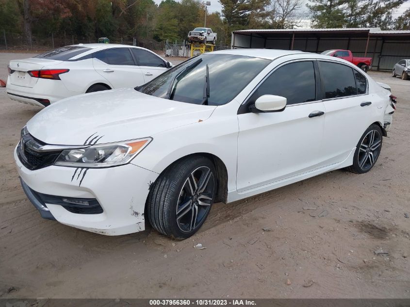 2017 Honda Accord Sport Se VIN: 1HGCR2F18HA030546 Lot: 37956360