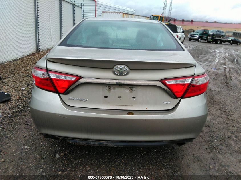 2016 Toyota Camry Se VIN: 4T1BF1FK5GU613395 Lot: 37956376